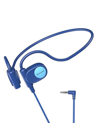 Mehomeli Kid Headphones for School, Air Conduction Open Ear Headphones, 3.5mm Jack Wired Cord, Ultra-Comfort, Ergonomic and Lightweight Design…