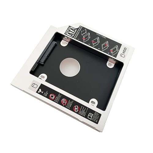 12.7mm SATA 2nd Second Hard Drive HDD SSD Optical Bay Caddy Frame Tray Bracket for Acer Aspire 4937G 7740g 8943g