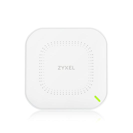 Zyxel WiFi 6 AX1800 Wireless Gigabit Access Point | Mesh, Seamless Roaming, Captive Portal & MU-MIMO | WPA3 Security | Cloud, App or Direct Management