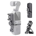 Arnarkok Expansion Rotate Cold Shoe Adapter for DJI Osmo Pocket 2 Handle Accessories Rotatable Cold Shoe,Extended Mount Bracket Strap Attached