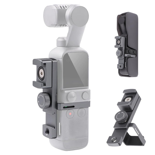 Arnarkok Expansion Rotate Cold Shoe Adapter for DJI Osmo Pocket 2 Handle Accessories Rotatable Cold Shoe,Extended Mount Bracket Strap Attached