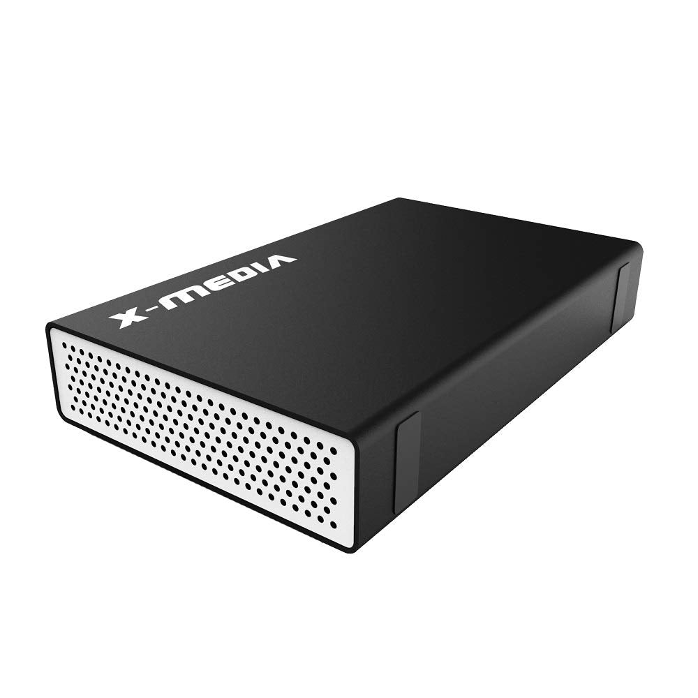 X-MEDIA XM-EN3451 V3 [Upgraded USB 3.0] 3.5-Inch IDE/PATA or SATA Aluminum Hard Disk Drive HDD External Enclosure Case | Support 3.5”