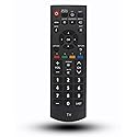 Replacement Remote Control for Panasonic Viera Plasma Smart TV TC-P42X60 TC-39A400U TC-32A400U TC-L32XM6 TC-50A400U TC-P50X60 TH-65LRU60