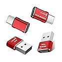 BUISAMG Data Blocker, USB A to C & USB C Data Blocker for iphone15 16 and Any Mobile Phone Charging, Protect Against Juice Jacking, Refuse Hacking