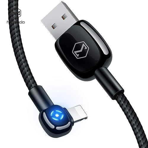 mcdodo Phone Cable 4ft,Smart Led Intelligent Power Off Charger Cord USB Charging &Syncing Cord Compatibility with iPhone 14/13/12/11 Pro Max/X 8 8…
