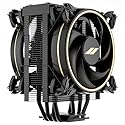 OCPC CPU Cooler - Single-Tower Air Cooler with Dual 120mm PWM Fans, 4 Heatpipes, 800-2000 RPM, High-Performance Cooling for AMD AM4/AM5 & Intel