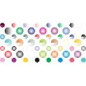 StickerTalk Pastel Camera Dots Webcam Covers, 0.25 in. Dia., 0.375 in. Dia