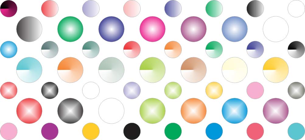 StickerTalk Pastel Camera Dots Webcam Covers, 0.25 in. Dia., 0.375 in. Dia