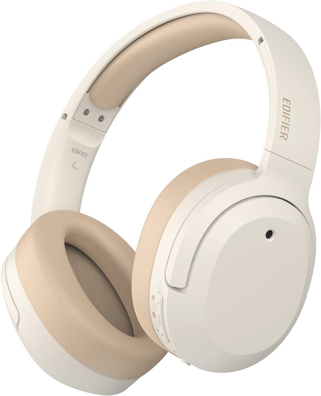 Edifier W820NB Plus Hybrid Active Noise Cancelling Headphones - LDAC Codec - Hi-Res Audio Wireless & Wired - Fast Charge - Over Ear Bluetooth V5.2