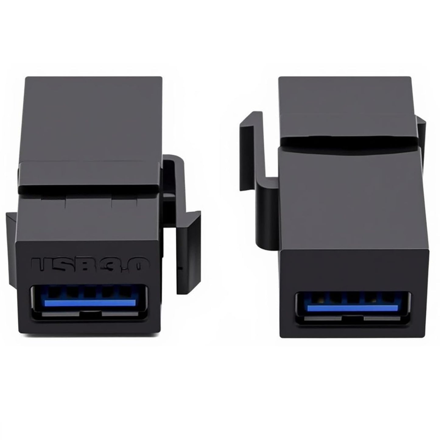 AYECEHI USB 3.0 Keystone Jack Inserts (3 Pack) Female to Female Adapters Coupler Insert Snap-in Connector Socket Adapter Port for Wall Plate Outlet…