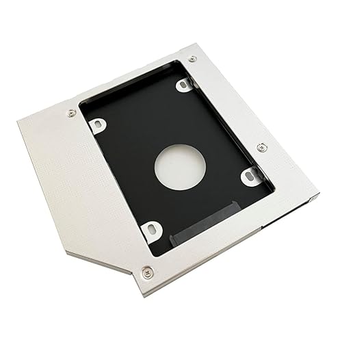 Universal 9.5mm SATA 2nd Hard Drive HD SSD Optical Bay Caddy Frame Tray for Dell inspiron 14 3437 7447 17 7746 UJ8E2