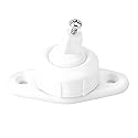 Dioche Universal Alarm Bracket, Sensor Mounting Bracket Wall-Mounted Short Leg Bracket for PIR Infrared Motion Alarm Detector