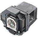 Molvgoc Replacement Projector Lamp Bulb with Housing for ELPLP96 EPSON Powerlite Home Cinema 2100 2150 1060 660 760hd VS250 VS355 EX5260 VS350 EB-S41