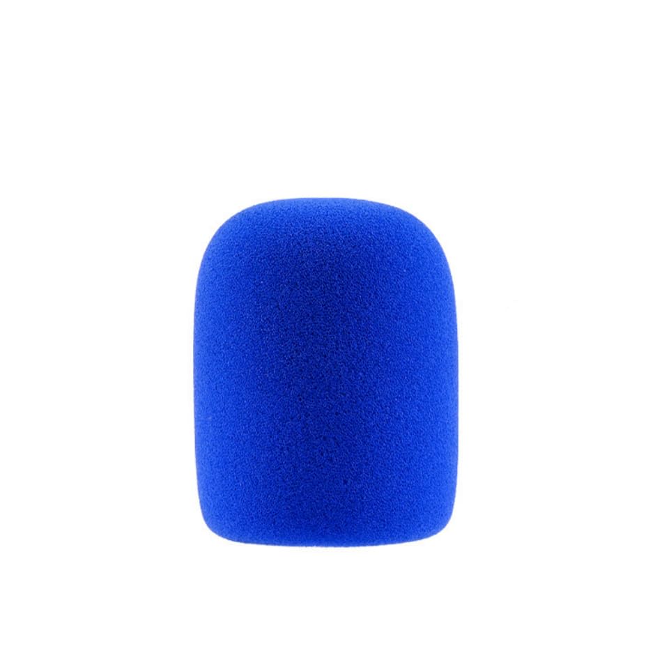 CCeCCe 6 Pack Microphone Covers Foam Mic Cover Replacement High-Density Reusable Mic Sponge Windscreen Filter for Handheld Wired Microphone XLR