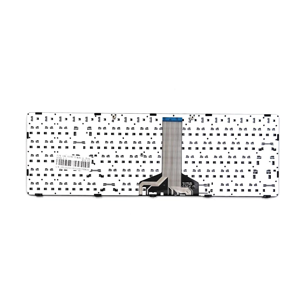 KGIGIBE Replacement Keyboard for Lenovo Ideapad 100-15IBD Laptop US Black PK1310E1A00 SN20J78609 6385H-US