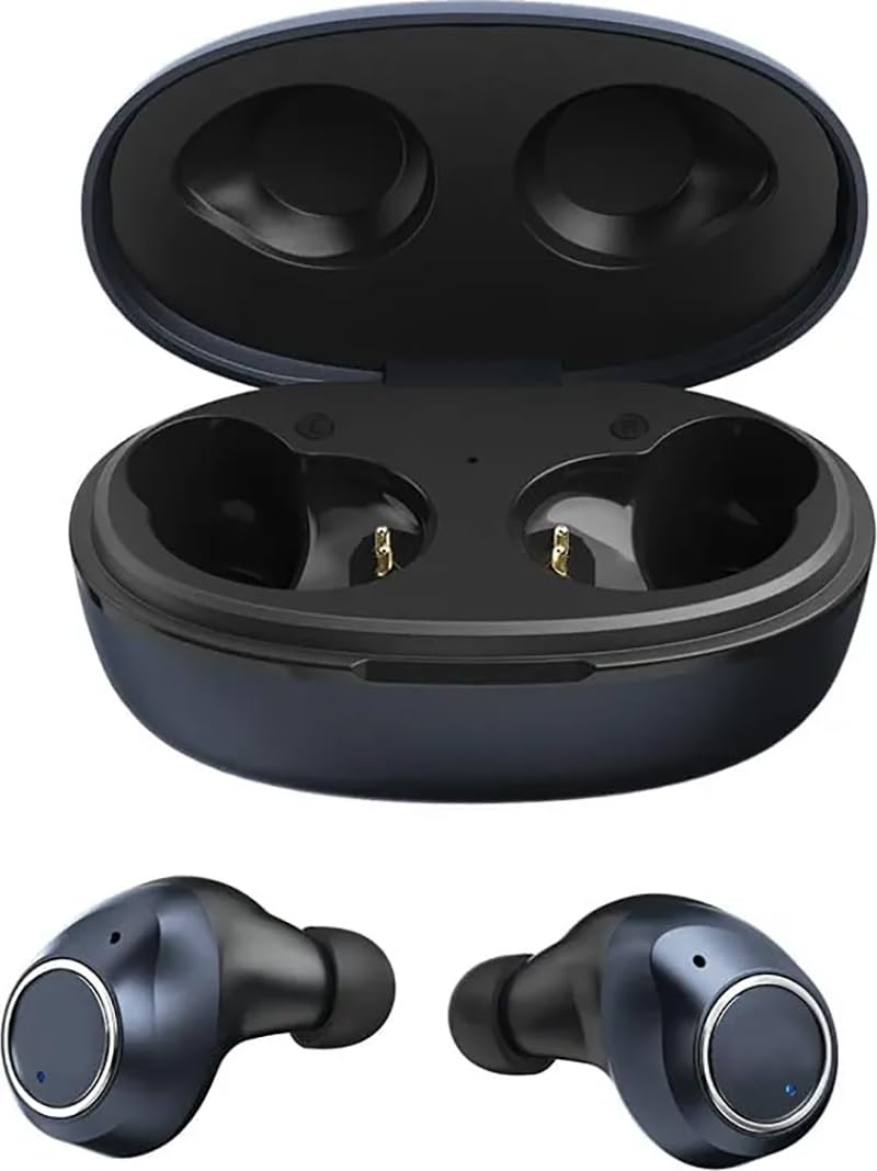 Wireless V5 Bluetooth Earbuds Works for Samsung Galaxy A32 5G with Charging case for in Ear Headphones. (V5.0 Black)