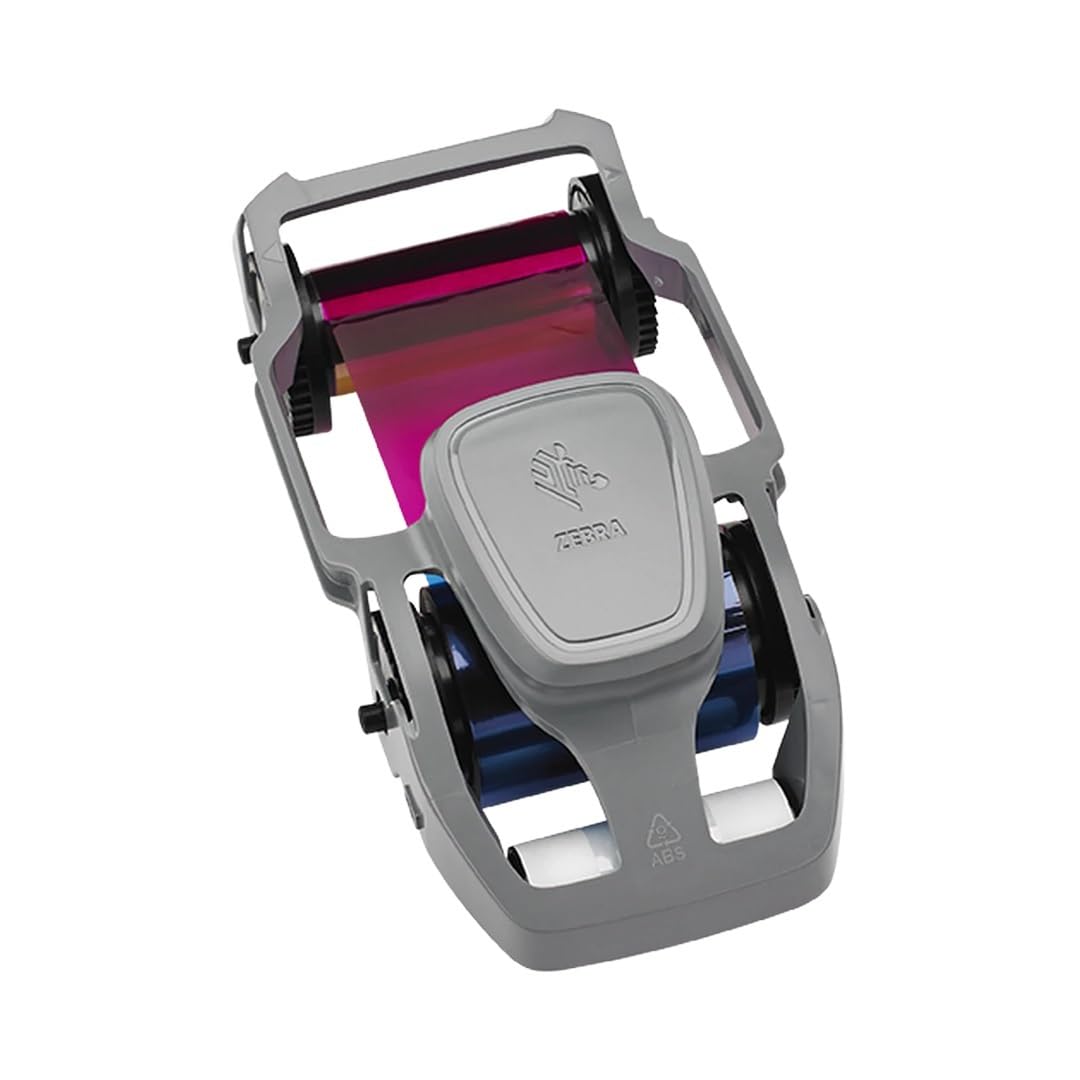 ID Card Printer Ribbons, Zebra, Color-YMCKO, 300 Images, ZC300.