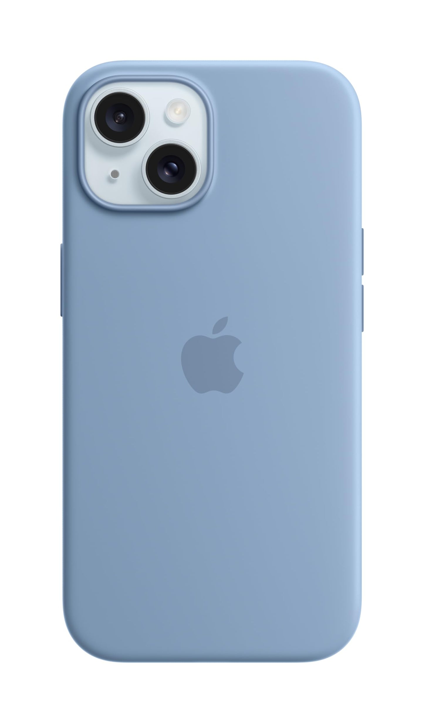 Apple iPhone 15 Silicone Case with MagSafe - Storm Blue