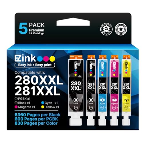 E-Z Ink Compatible Tr8620a Ink Cartridge for Canon 280 281 Ink Cartridges