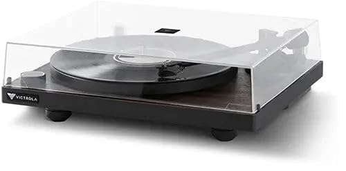 Victrola T1 Bluetooth Turntable - Sleek, Modern Vinyl Record Player, 33-1/3 & 45 RPM Vinyl Records & LPs, Stereo RCA Output, Phono Preamp Output