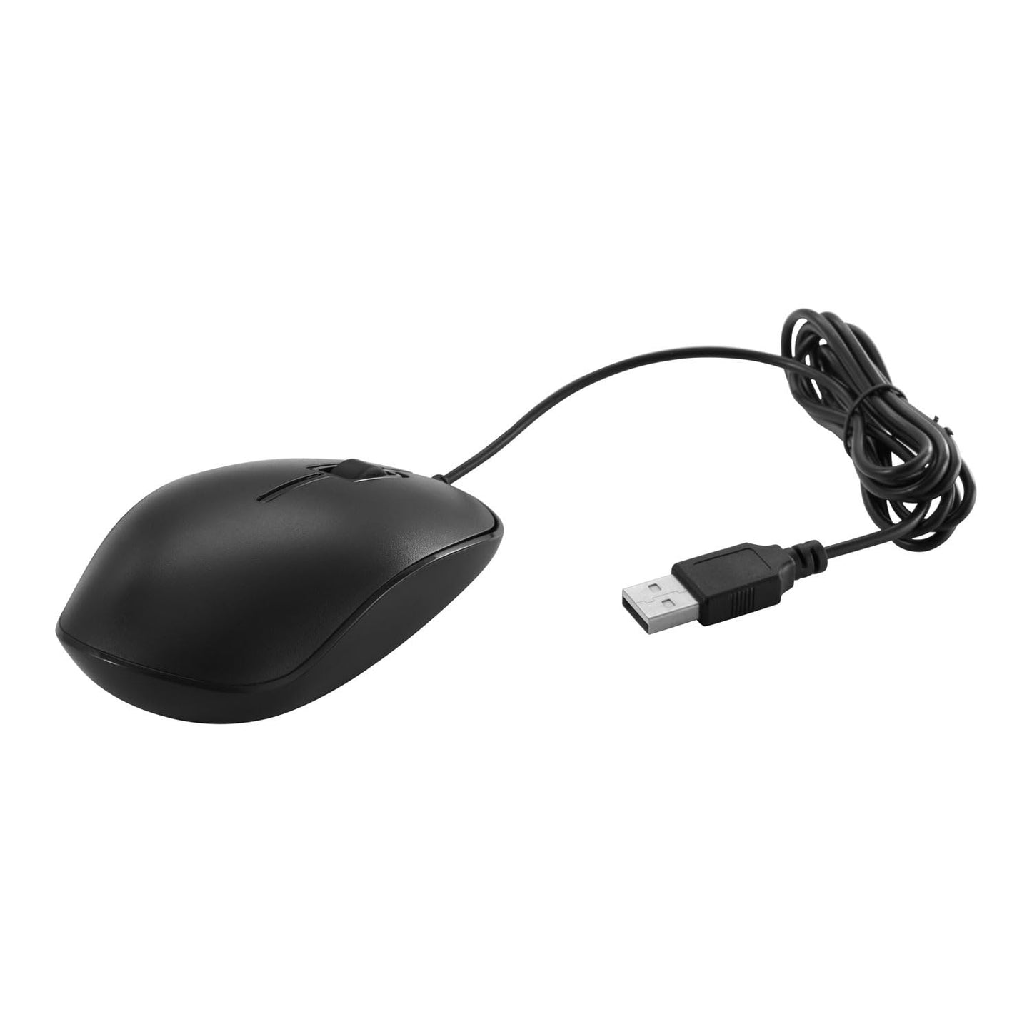 INSIGNIA Keyboard and Mouse - Wired and Wireless USB Input Devices for PC, Laptop, Windows/Mac, Quiet Typing, Ergonomic Design (Wired Mouse Black)