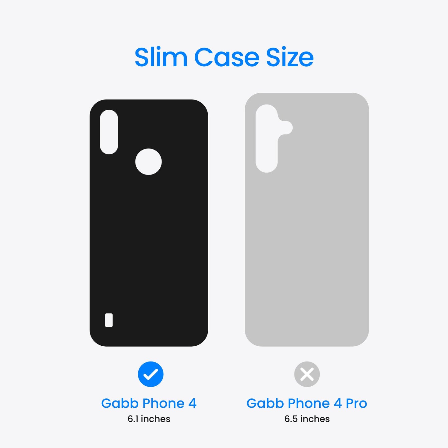 Gabb Phone 4 Phone Case, Jet Black