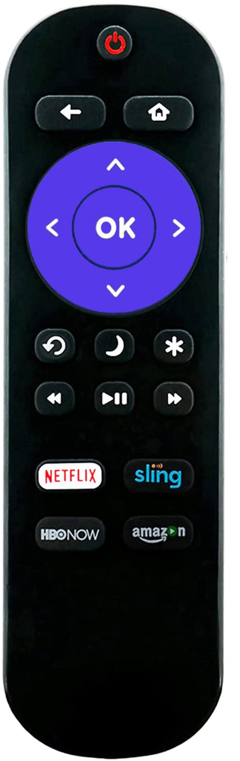 Universal Remote Compatible with All Sharp Roku TV LC-32LB481U LC-43LB481U LC-50LB481U LC-55LB481U