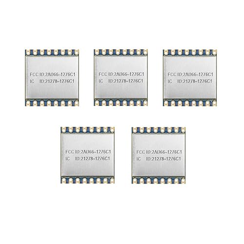 Lubeby Smart LoRa Ultra Long Range Transceiver, Compatible with RFM95W Wireless Transceiver Module 915MHz SPI Port SX1276 LoRa Module LoRa1276-C1 (2