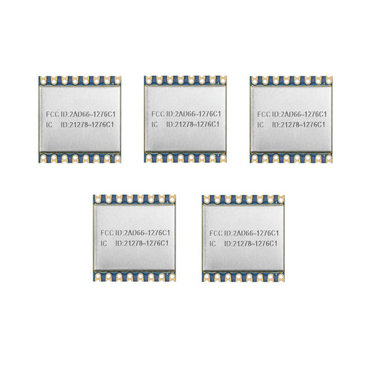 Lubeby Smart LoRa Ultra Long Range Transceiver, Compatible with RFM95W Wireless Transceiver Module 915MHz SPI Port SX1276 LoRa Module LoRa1276-C1 (2