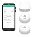 YoLink SpeakerHub & Two Motion Sensor Smart Home and Security Kit - Audio Hub Plays Tones/Sounds, Spoken Messages, LoRa-Powered ¼ Mile Range, WiFi