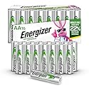 Energizer Recharge Universal Rechargeable AA Batteries (16 Pack), Double A Rechargeable Batteries