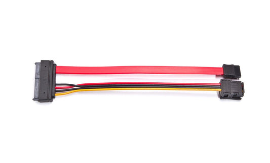 SiForce Tableau Unified SATA/SAS Signal and Power Cable (3M-Style) - 8" - TC4-8-R3 Bundle Reusable Anti-Static Bag