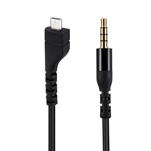 UNCLE LIGHT Arctis 3 5 7 Pro Replacement Cable, Compatible with SteelSeries Arctis 3 Arctis 5 Arctis 7 Arctis Pro Gaming Headsets 3.5mm Headphones…