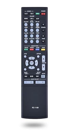 RC-1189 Replacement Remote Control for Denon AVR-S700W AVR-S700 AVR-S710W AVR-S720W AVR-X1100W AVR-X1200W AVR-X1300W AVR-S710 AVR-S720 AVR-X1100