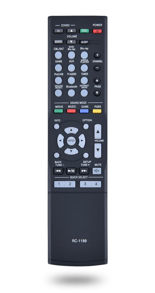 RC-1189 Replacement Remote Control for Denon AVR-S700W AVR-S700 AVR-S710W AVR-S720W AVR-X1100W AVR-X1200W AVR-X1300W AVR-S710 AVR-S720 AVR-X1100