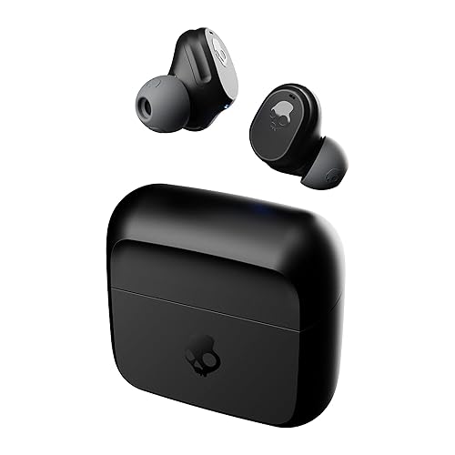 Skullcandy Mod Wireless Earbuds, Bluetooth Headphones, Up to 32 Hours Battery, Noise Isolating Fit, Sweat and Water Resistant, Microphone for iPhone