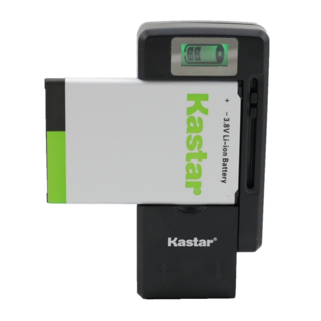 Kastar Intelligent Mini Travel Charger (with High Speed Portable USB Charge Function) for PDA Camera Li-ion Battery Digital Cameras Mp3 Mp4 Players