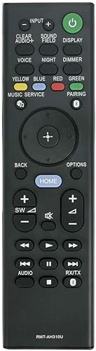 RMT-AH310U Replace Remote Control for Sony Sound Bar HT-MT500 HT-CT800 HT-ST5000