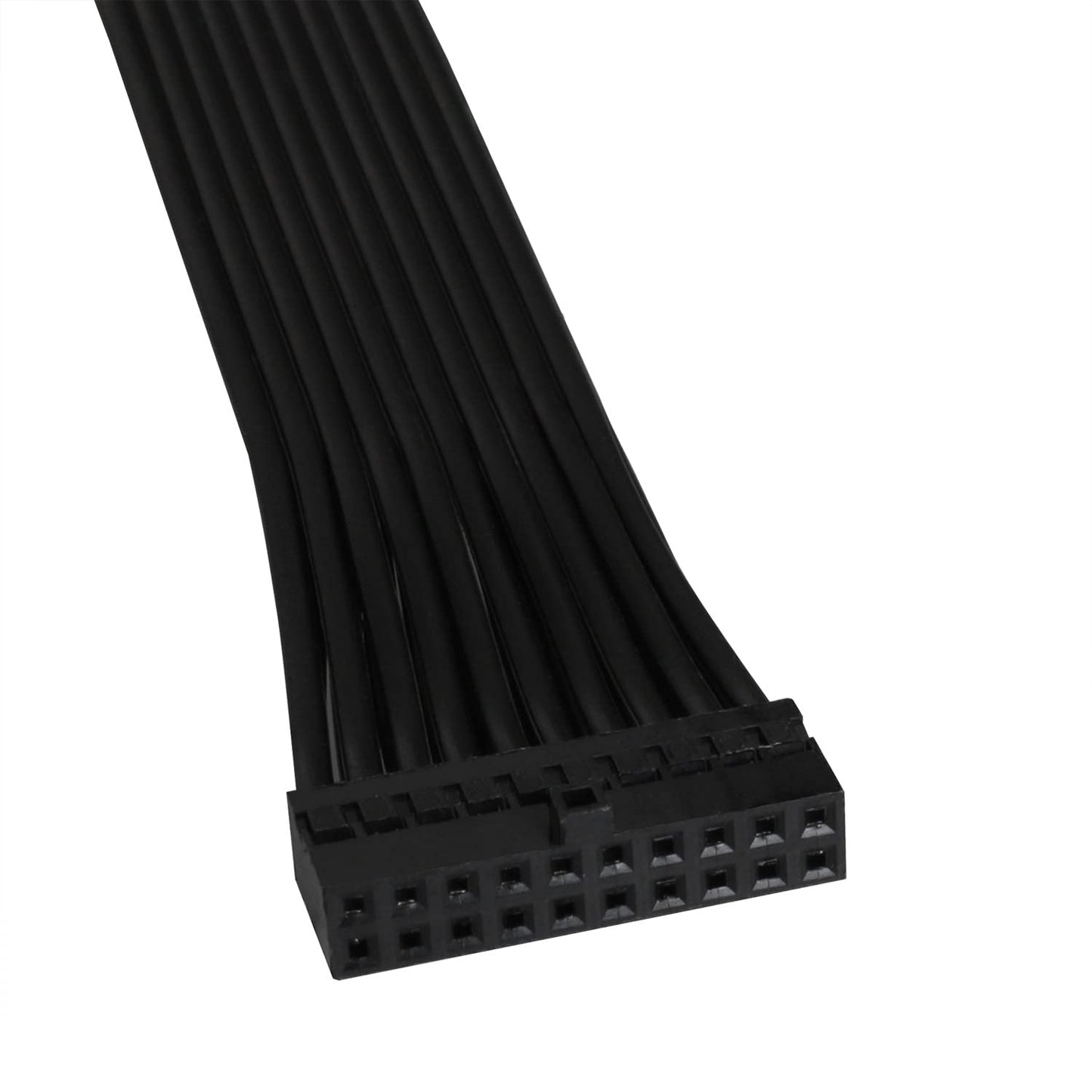 LUORNG 1PC USB 3.0 19/20 Pin Male to USB 3.0 20-pin Female Extender, USB 3.0 Header Extension Cable, Motherboard Adapter