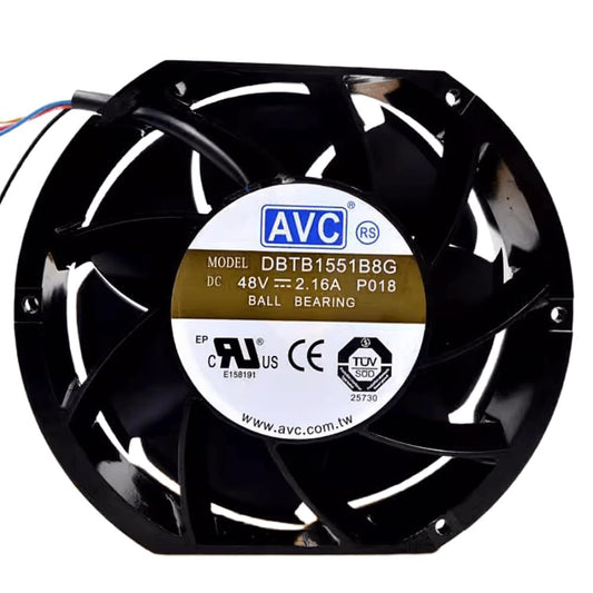 for DBTB1551B8G 48V 2.16A 17251 17CM 4-Wire Cooling Fan