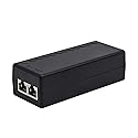 Gigabit PoE+ Injector Adapter 48V Power Over Ethernet Plus - 10/100/1000Mbps, IEEE 802.3af/at Compliant -Delivers 15.4W (PoE) or 30W (PoE+) Power Over