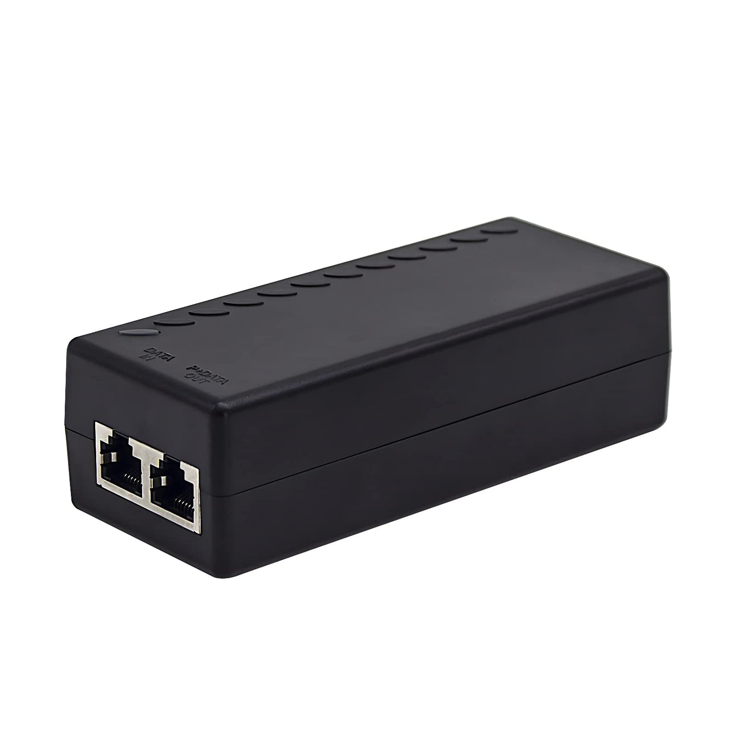 Gigabit PoE+ Injector Adapter 48V Power Over Ethernet Plus - 10/100/1000Mbps, IEEE 802.3af/at Compliant -Delivers 15.4W (PoE) or 30W (PoE+) Power Over