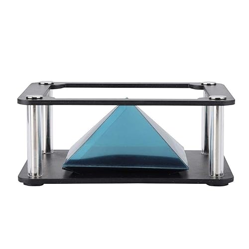 Smartphone Hologram Projector, Universal Holographic Smartphone Screen Suitable All Smartphones, Holographic Prism(Bracket)