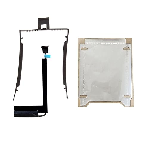 NIGUDEYANG Replacement Right Side 2.5" Inch SATA HDD SSD Hard Drive Cable Connector 00UR836 DC02C007C10 Caddy Tray Bracket Plus Tin Foil Sheet fit