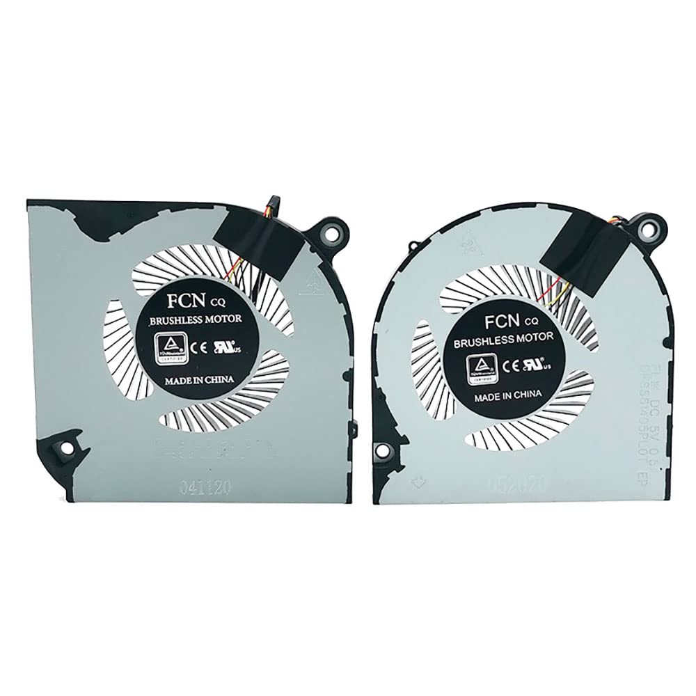 CPU+GPU Cooling Replacement Fan for Acer Nitro 5 AN515-43 AN515-54 AN515-54-728C/5812/51M5 AN515-54-5695/599H AN517-51 AN517-52 N18C3 Nitro 7 AN715-51