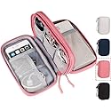 CAOODKDK Electronic Organizer Travel USB Cable Accessories Bag/Case,Waterproof for Power Bank,Charging Cords,Chargers,Mouse,Earphones Flash Driver