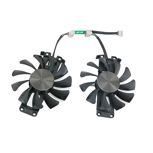 Rakstore GA81S2U 75mm Graphics Card Cooling Fan Replacement for ZOTAC GTX 960 PCI-EDC Quiet Cooler Fan (1 Pair)