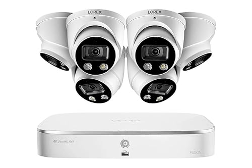 8-Channel 4K Fusion NVR System with Smart Deterrence Dome Cameras 6