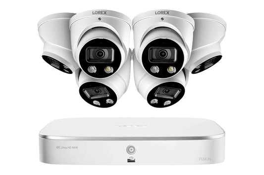 8-Channel 4K Fusion NVR System with Smart Deterrence Dome Cameras 6