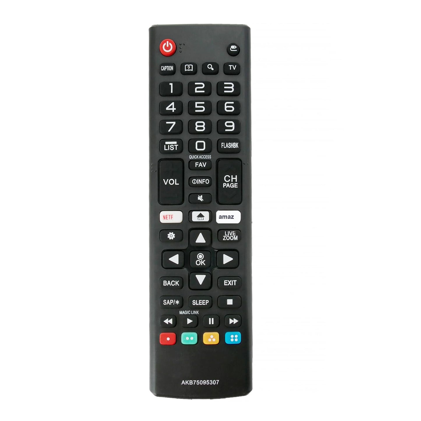 New Replaced Remote AKB75095307 fit for LG TV 60UJ6300 60UJ6050 60UJ6350 65UJ6300 65UJ6050 65UJ6350 43LJ5550-UC 55UJ6050 49LJ5550 55LJ550M 55UJ6350